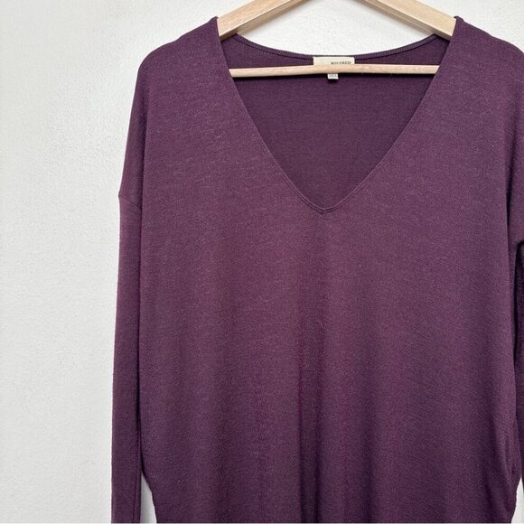 Aritzia Womens Xsmall Wilfred Free Vneck Long Sleeve Gail Dress - Picture 7 of 15